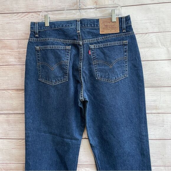 LEVIS 505 RED TAG STRAIGHT LEG JEANS - Picture 5 of 8